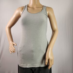Lululemon Racerback Tank Top Sz 0 (Measured) Grey